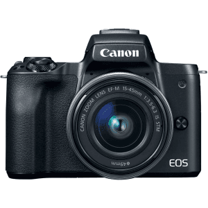 Canon EOS M50 Mark II, Mirrorless Camera, 15-45mm STM Lens - In Stock @Price in Nairobi